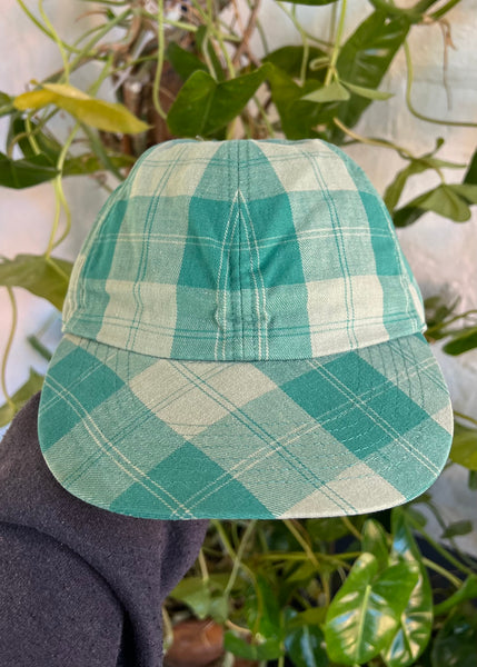 Vintage 90s GAP Plaid Blank Hat