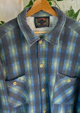 Vintage 90s Pioneer Plaid Flano Jumper Button Up