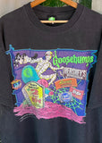 Vintage 1996 The Goosebumps x Hersheys Chocolate Speedway Promo Rare T-shirt