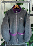 Vintage 90s Kathmandu x Cat 5130 Excavator Fleece Jacket