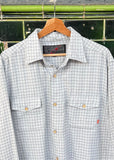 Vintage Ocean Pacific Surf Plaid Button Up