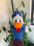 Vintage 1980s Donald Duck Hand Puppet