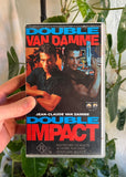 Vintage 1994 Double Impact Van Damme VHS Video Tape