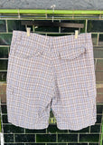 Vintage Back Bay Plaid Cargo Shorts