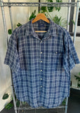 Vintage Y2K Now Plaid Button Up Shirt