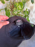 Vintage Y2K Harley Davidson Diamond Skull Hat