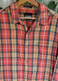 Vintage Y2K Stussy Plaid Button Up Shirt