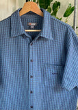 Vintage Y2K OMM Short Sleeve Button Up Shirt