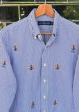 Vintage Ralph Lauren P.R.L. Crested Button Up