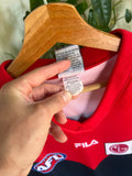 Vintage 2002 Fila x Melbourne Demons AFL Jersey