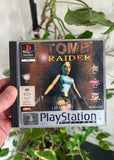 Vintage 1998 Ps1 Tomb Raider PAL PlayStation 1 Complete Game