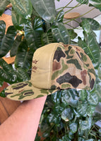 Vintage 90s Canon x Copy Centre Camo Trucker Hat