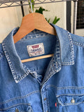 Vintage 90s Levi’s Red Tab Denim Button Up Shirt