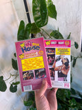 Vintage 1994/1996 WWF In Your House & Bret Hitman Hart VHS Video Tape Lot x2