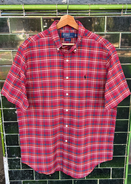 Vintage Ralph Lauren Plaid Button Up