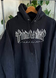 Vintage Thrasher Skateboarding Hoodie
