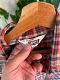 Vintage 1978 Levi’s Plaid Button Up Shrit