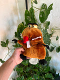 Vintage 2001 Angry Beavers Daggert Nanco Viacom Nickelodeon Rare Plush Toy