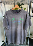 Vintage 1995 Batman Begins Akklaim Movie Promo Faded Thrashed T-shirt
