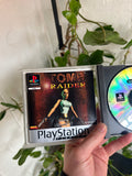 Vintage 1998 Ps1 Tomb Raider PAL PlayStation 1 Complete Game