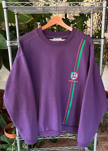 Vintage 1990s Fremantle Dockers Rare AFL Embroidered Crewneck Jumper