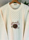 Vintage 90s Acropole ‘Flew of Ducks’ Knit Sweater