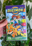 Vintage 1999 Digimon Volume 2 VHS Video Tape