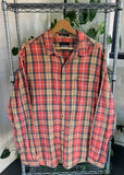 Vintage Y2K Stussy Plaid Button Up Shirt