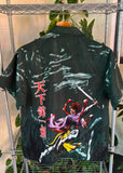 Vintage Y2K Swordsman Button Up Shirt