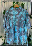 Vintage 90s Taboo Dragon Short Sleeve Button Up Shirt
