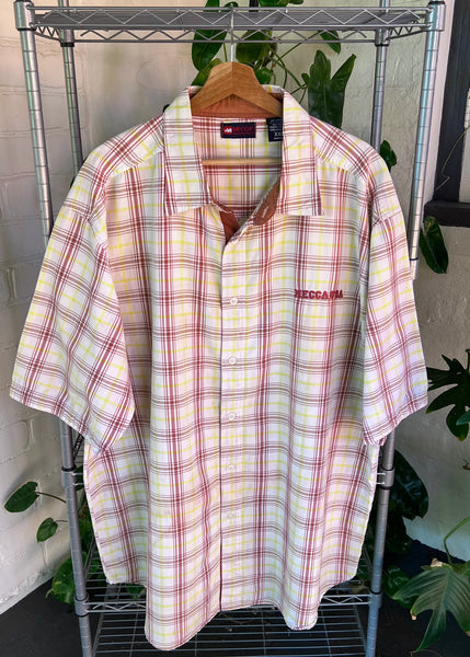 Vintage Y2K Mecca USA Button Up Shirt