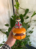 Vintage 1993 McDonald’s Hamburglar Candy Dispenser Toy