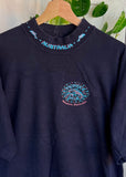 Vintage 90s Monkey Mia Australia Tourism Mock Neck T-shirt