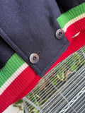Vintage 1980’s Gucci Double Breasted Italian Wool Blouson Jacket