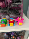 Vintage 1991 McDonald’s ‘Crazy Vehicles’ Happy Meal Complete Set Of 4 Toys