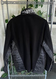 Vintage Y2K Collingwood Magpies Fleece AFL Jacket