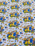 Vintage 1980s McDonald’s Rare Character Bed Sheet