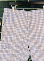 Vintage Back Bay Plaid Cargo Shorts