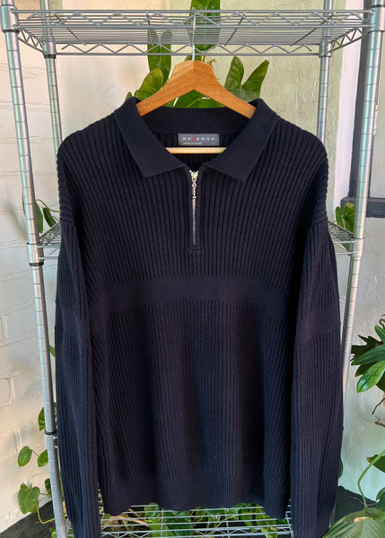 Vintage Y2K Reserve Wool 1/4 Zip Sweater