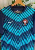 Vintage 2015 Nike Portugal Pre Match Training Soccer Jersey