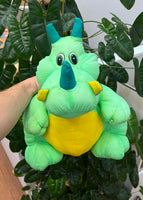 Vintage 1993 Sonata Dino Trios Puffalump Dinosaur Plush Toy