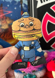 Vintage 1980’s McDonald’s Officer Big Mac Rare Small Plush Toy