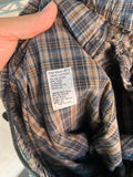 Vintage 90s Jeans West Plaid Pants