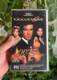 Vintage 007 Golden Eye 1995 VHS Video Tape
