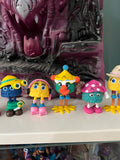 Vintage 1992 McDonald’s Funny Fry Friends Complete Set Happy Meal Toys