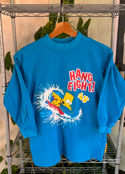 Vintage 1997 The Simpsons ‘Hang Eight’ Bart T-shirt
