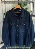 Pre-Loved Levi’s Masonic Patch Button Down Overshirt / Jacket