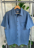 Vintage Y2K OMM Short Sleeve Button Up Shirt