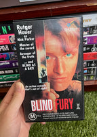 Vintage 1990 Blind Fury VHS Tape