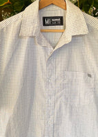 Vintage West Surf Plaid Button Up Shirt